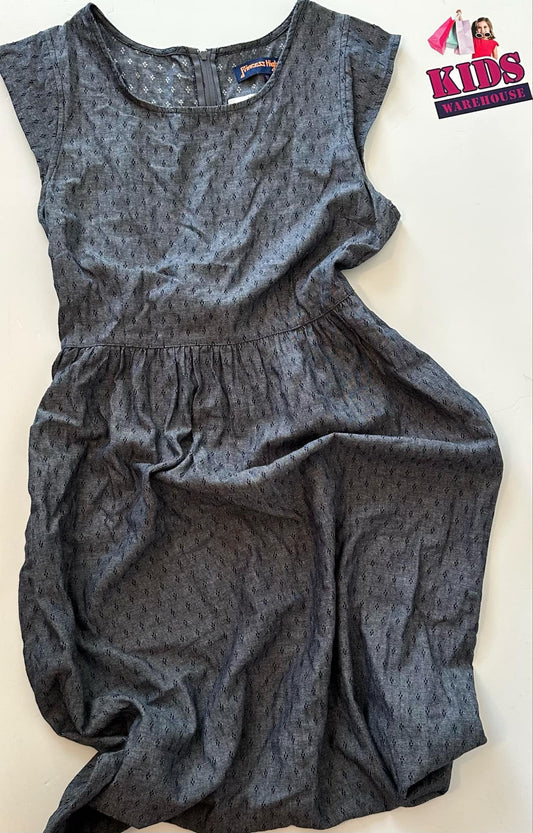 Princess Highway Grey & Blue Dress Size 10