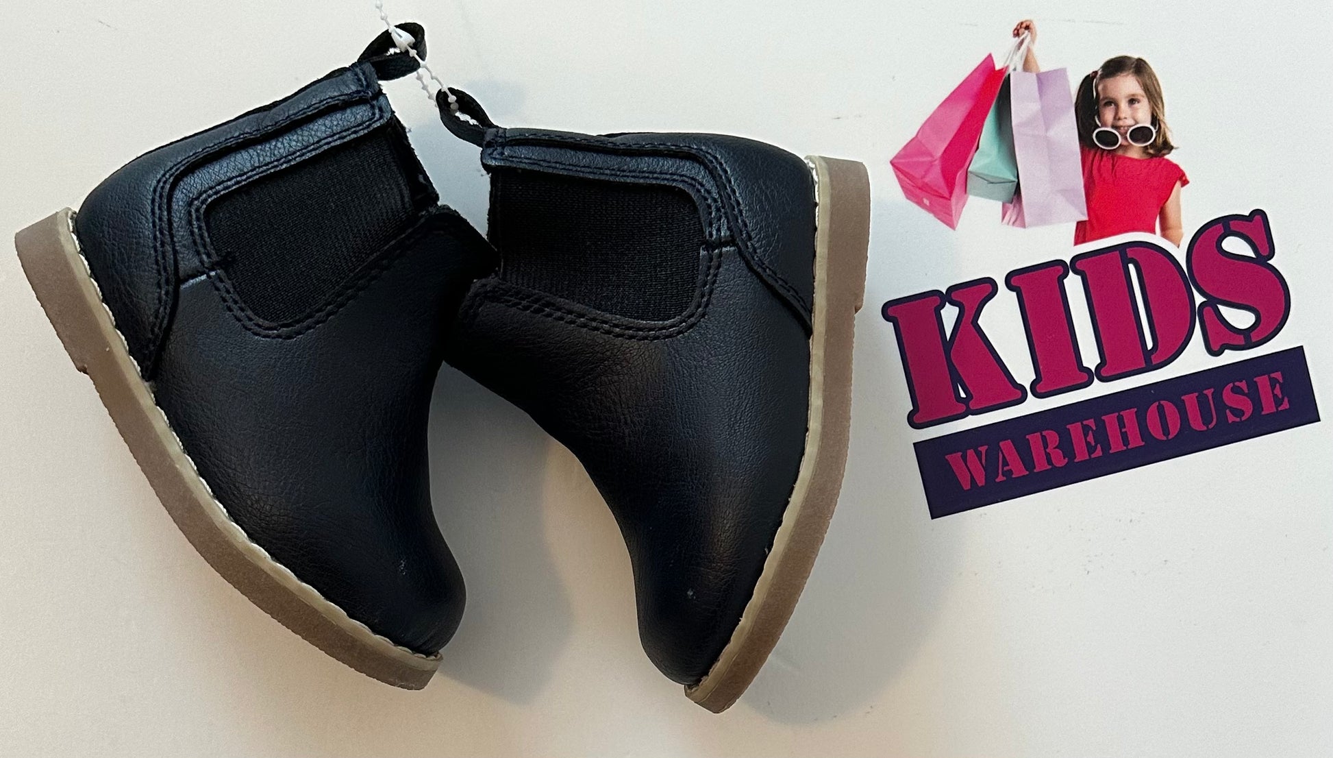 Girls size 3 black 2025 boots