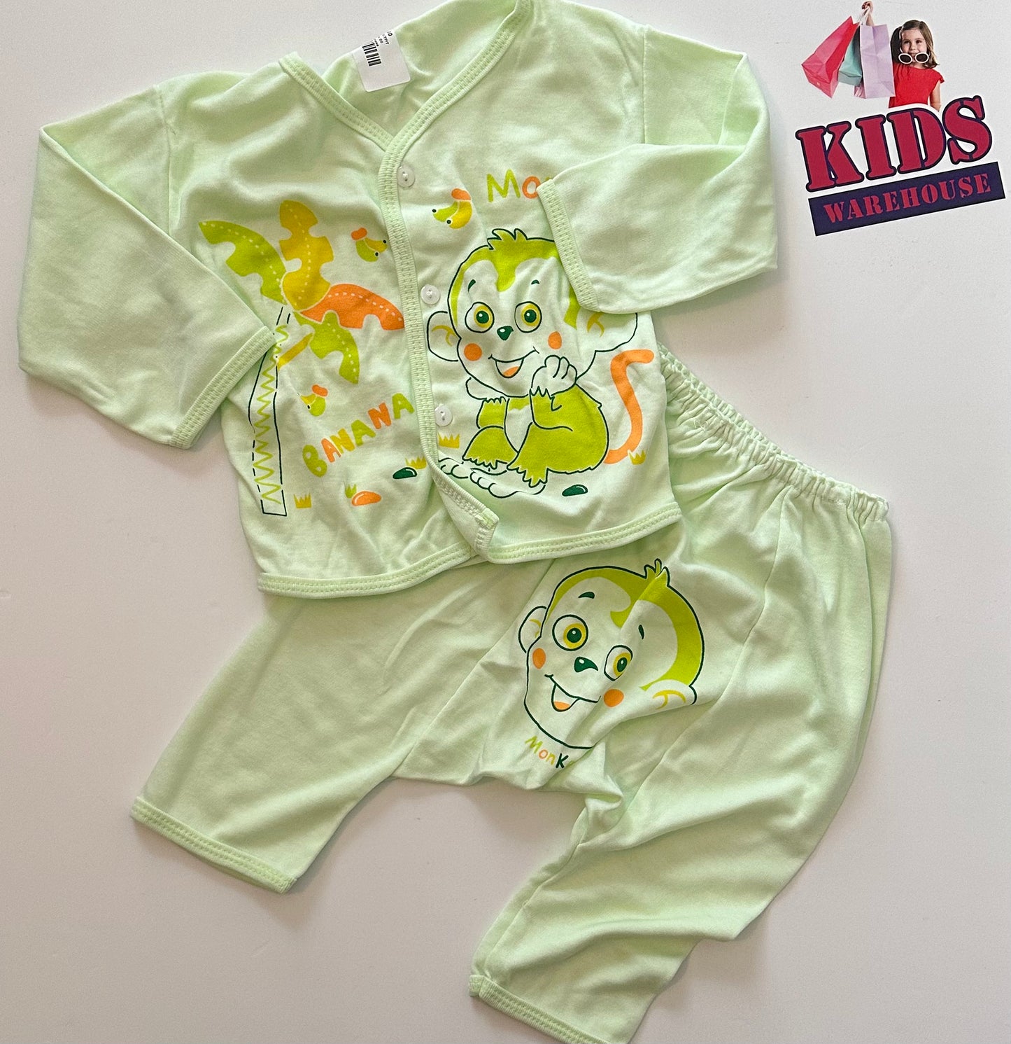 Monkey Banana 2 Piece Top & Pants Size 00