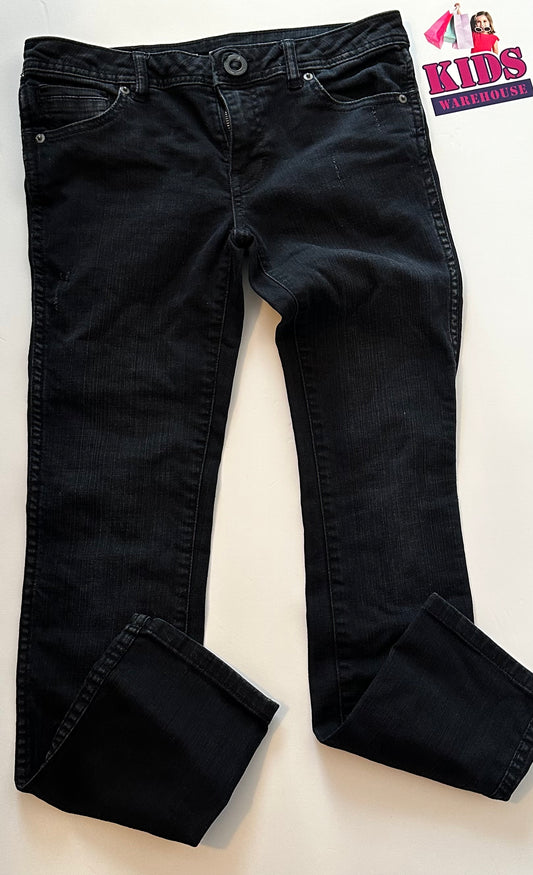 Volcom Black Denim Pants Size 16