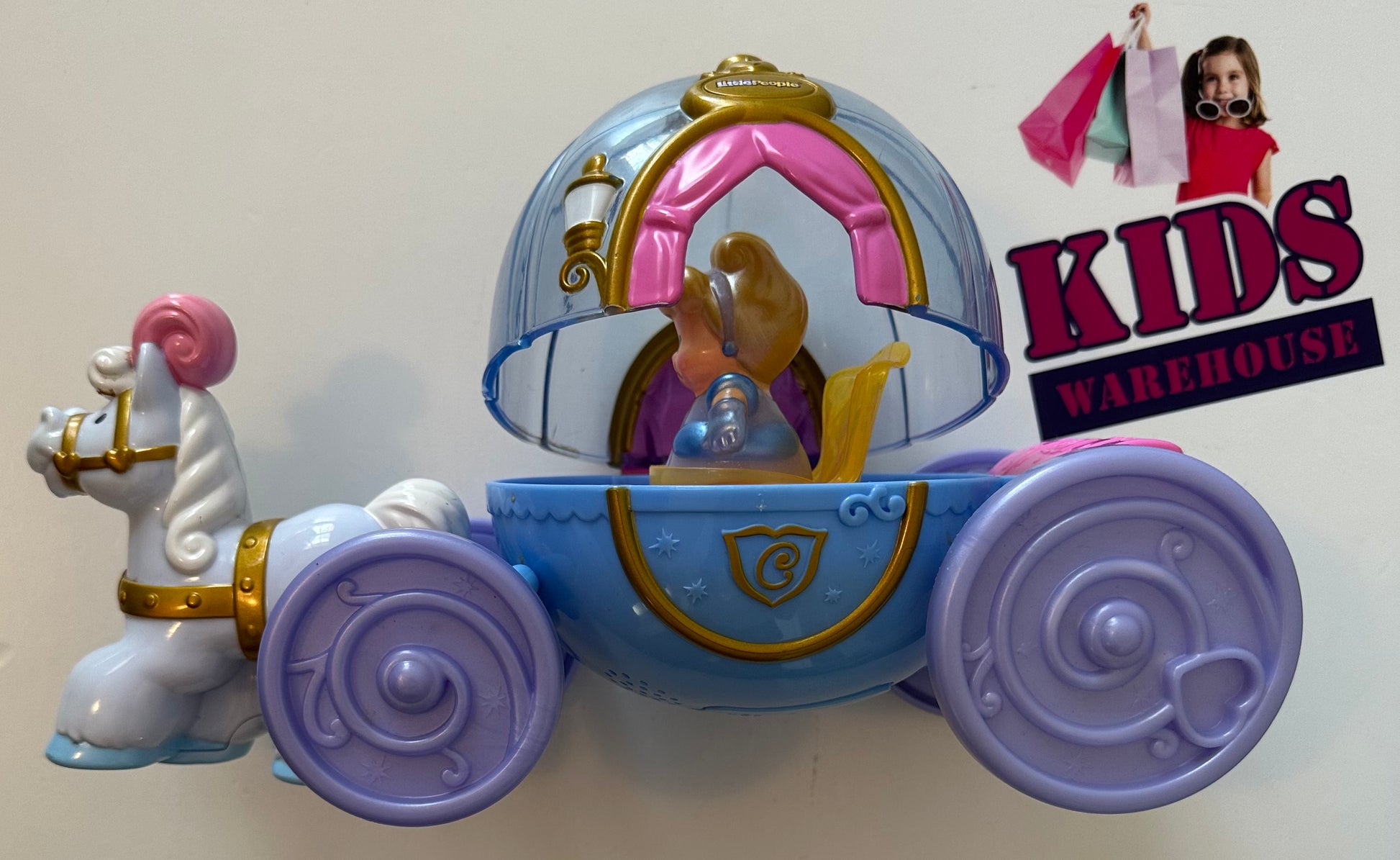 Fisher price little people top carriage