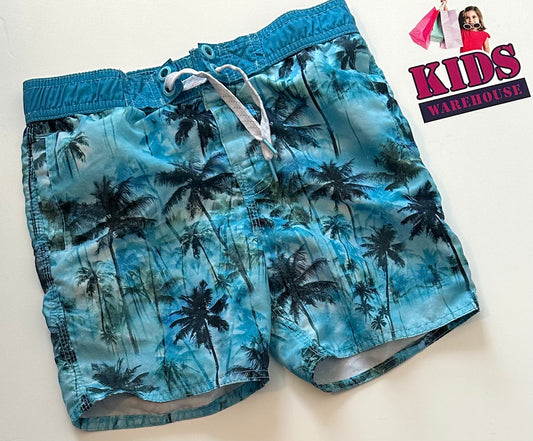 Milkshake Palm Tree Print Shorts Size 8