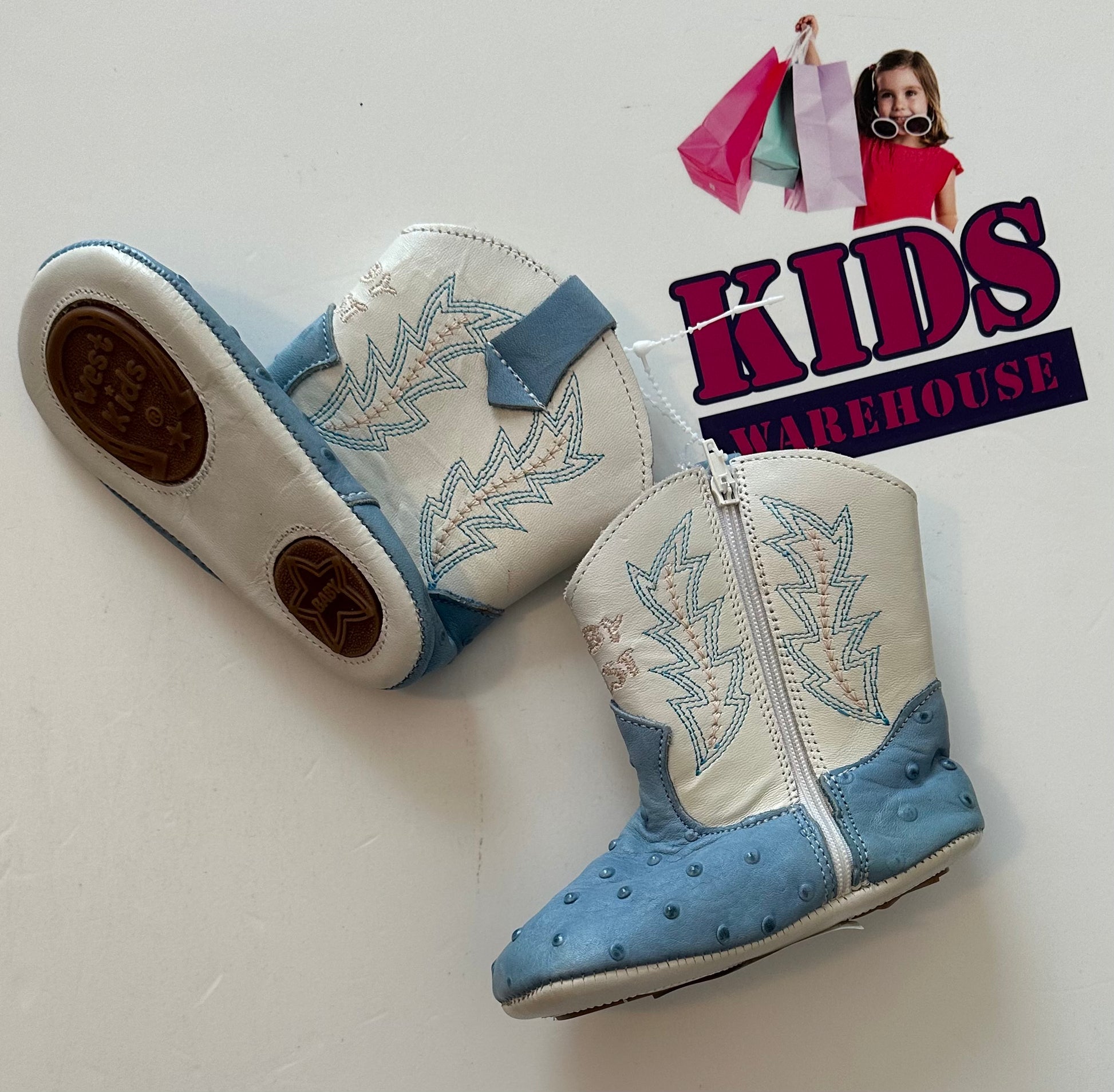 West Baby Infant Cowgirl Boots (Size Infant) Kids Warehouse AU