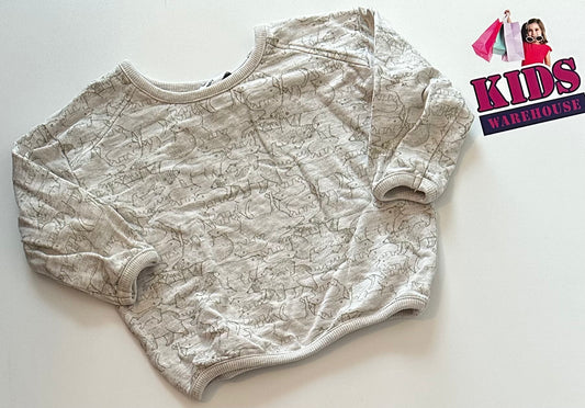 Bear & Antelope Print Jumper Size 1