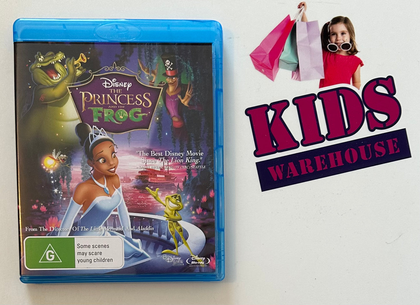 Disney The Princess and the Frog Blu Ray