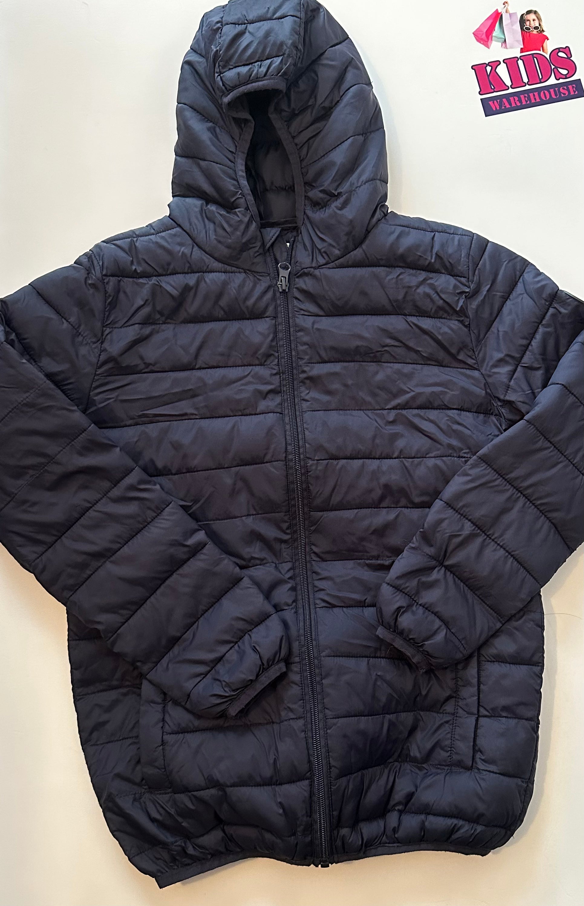 Lily & Dan Navy Puffer Jacket Size 12 – Kids Warehouse AU