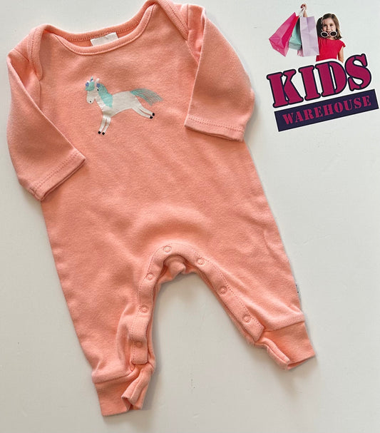 Target Premature Pink Unicorn Jumpsuit Size 00000