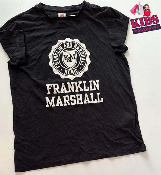 Franklin & Marshall Black & White Tshirt size 13