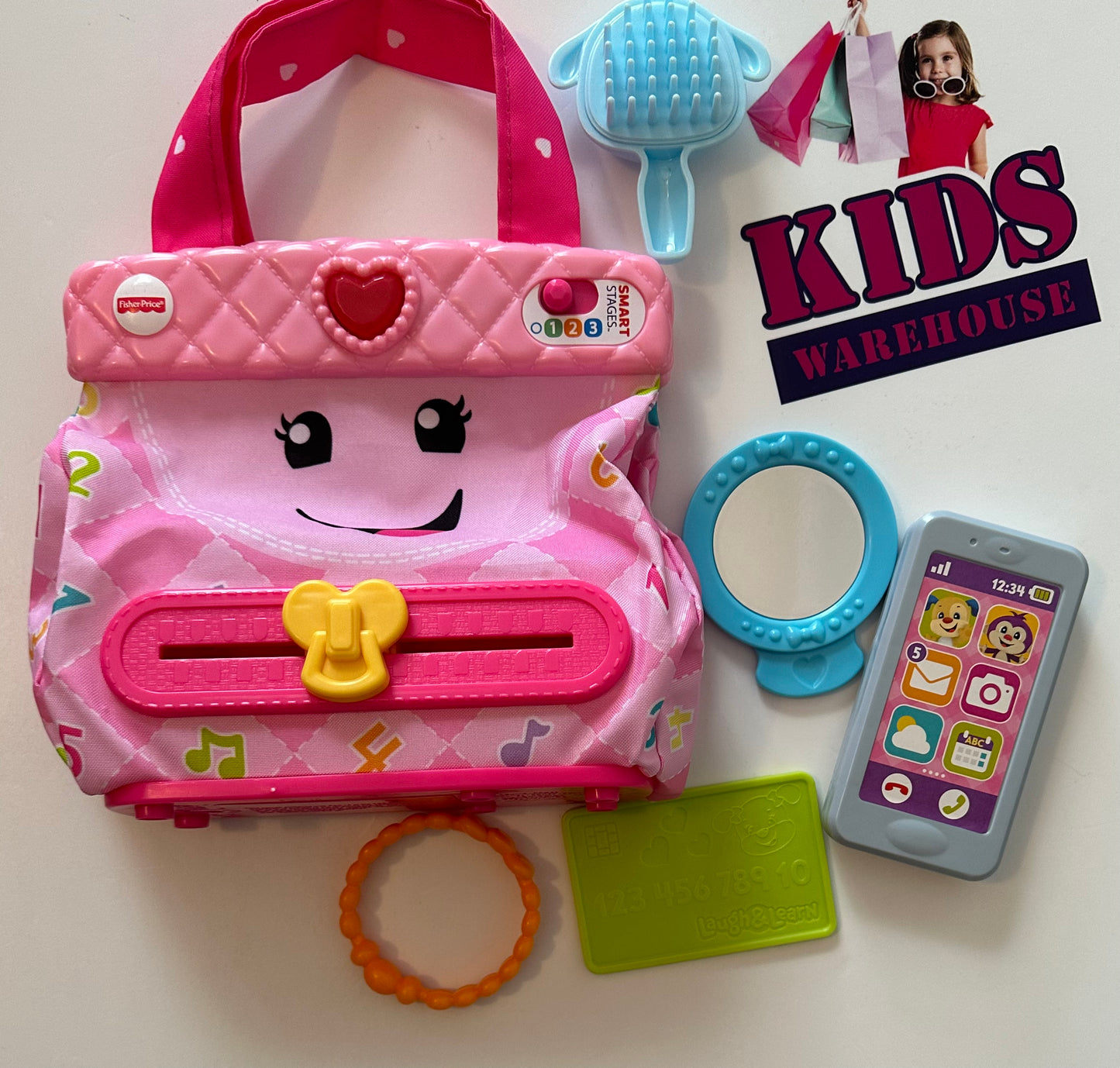 Fisher Price Smart Stages Purse & Accessories Tested