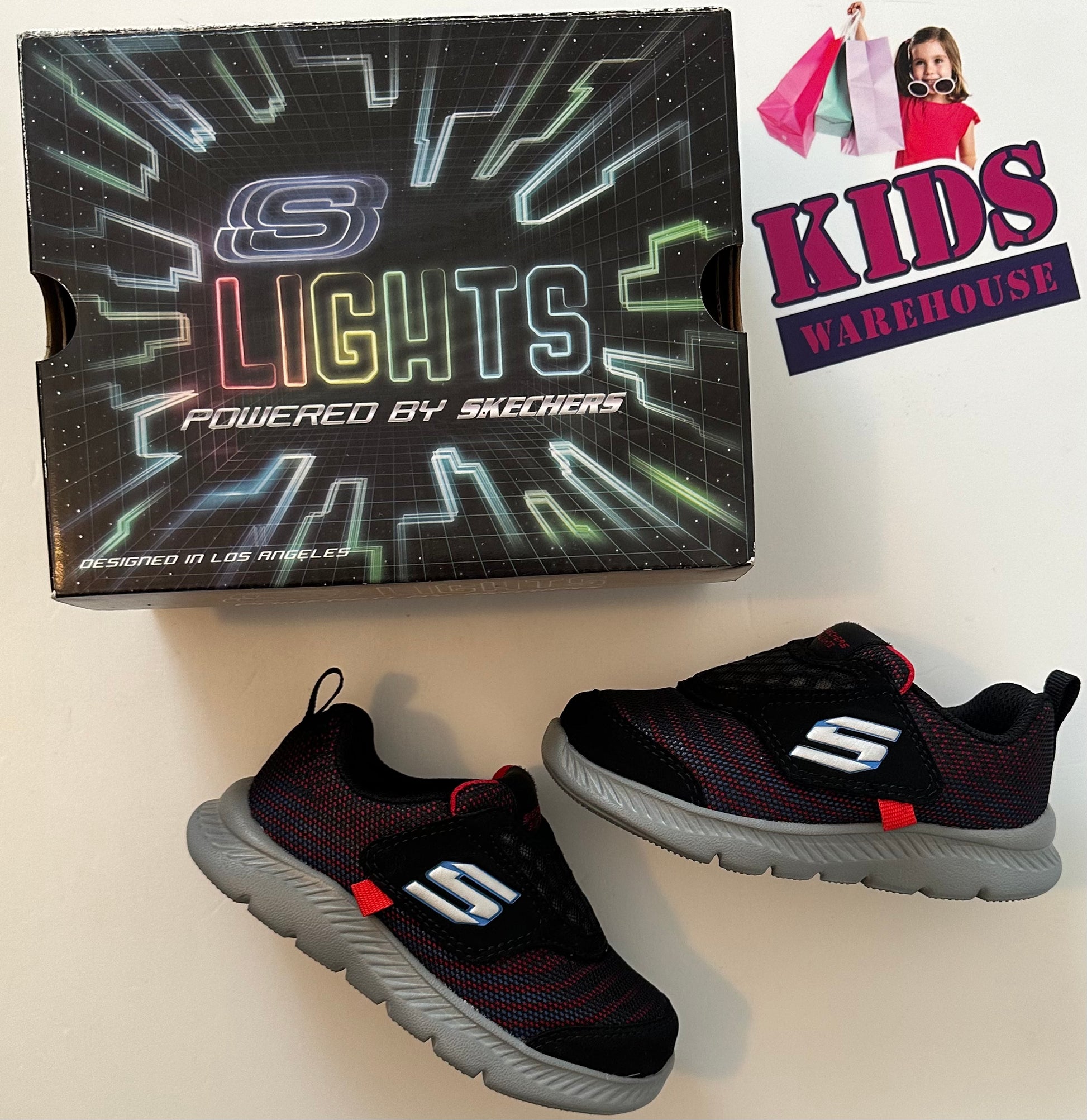 Skechers light outlet up size 6