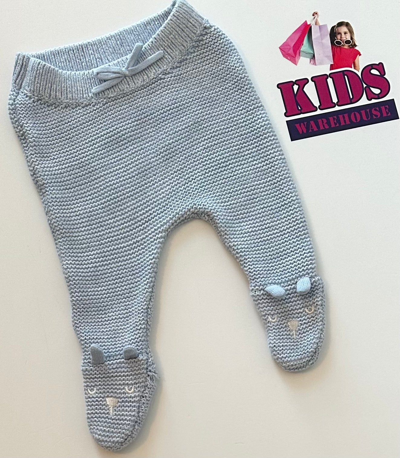 Seed Blue Knit Pants Size 0000