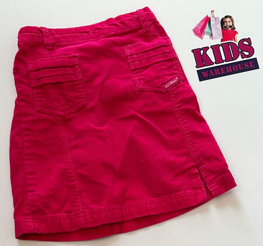 Jelly-beans Pink Cord Skirt size 4