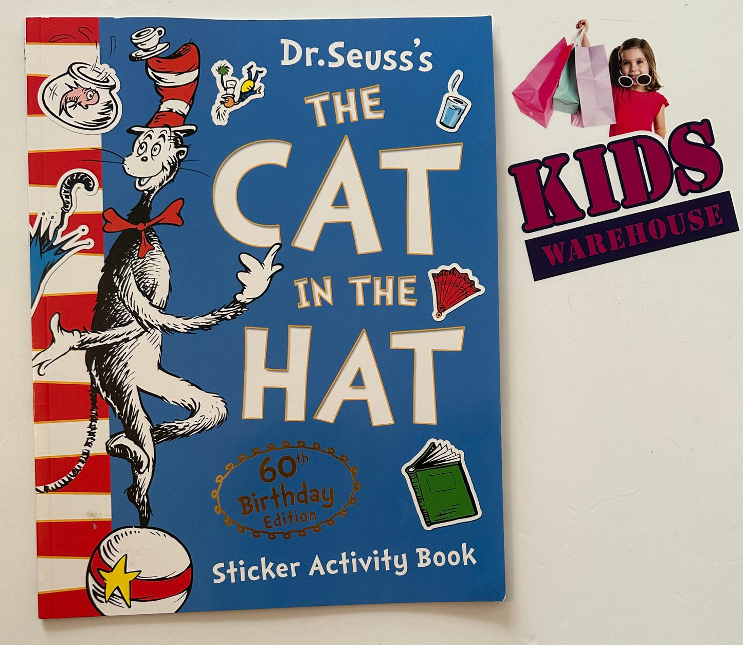 Dr.Seuss’s The Cat in the Hat 60th Birthday Edition -Sticker Activity Book