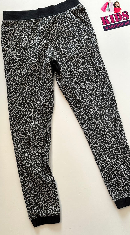 Billabong Leopard Print Trackpants Size 8