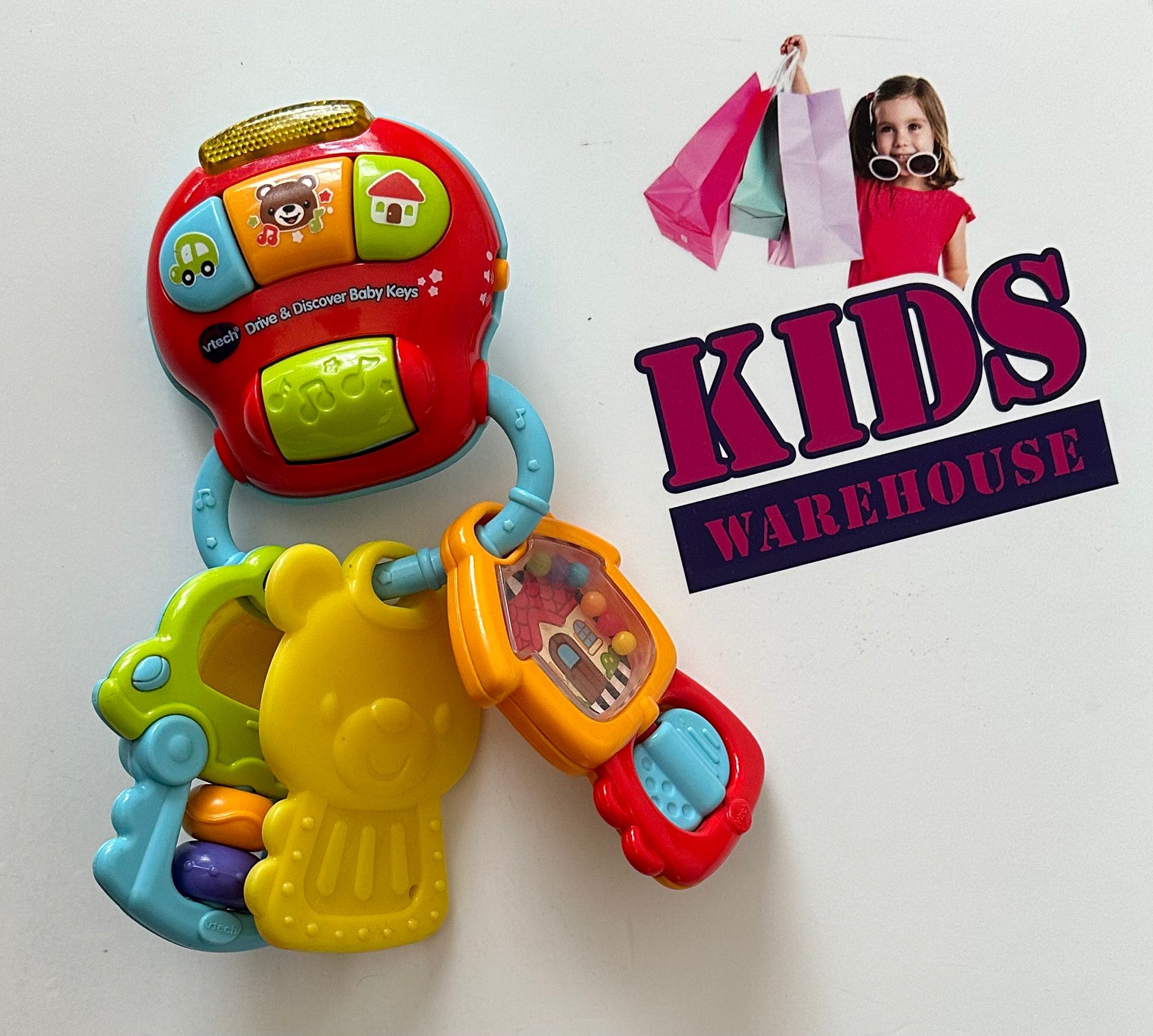 Vtech Drive Discover Baby Keys tested