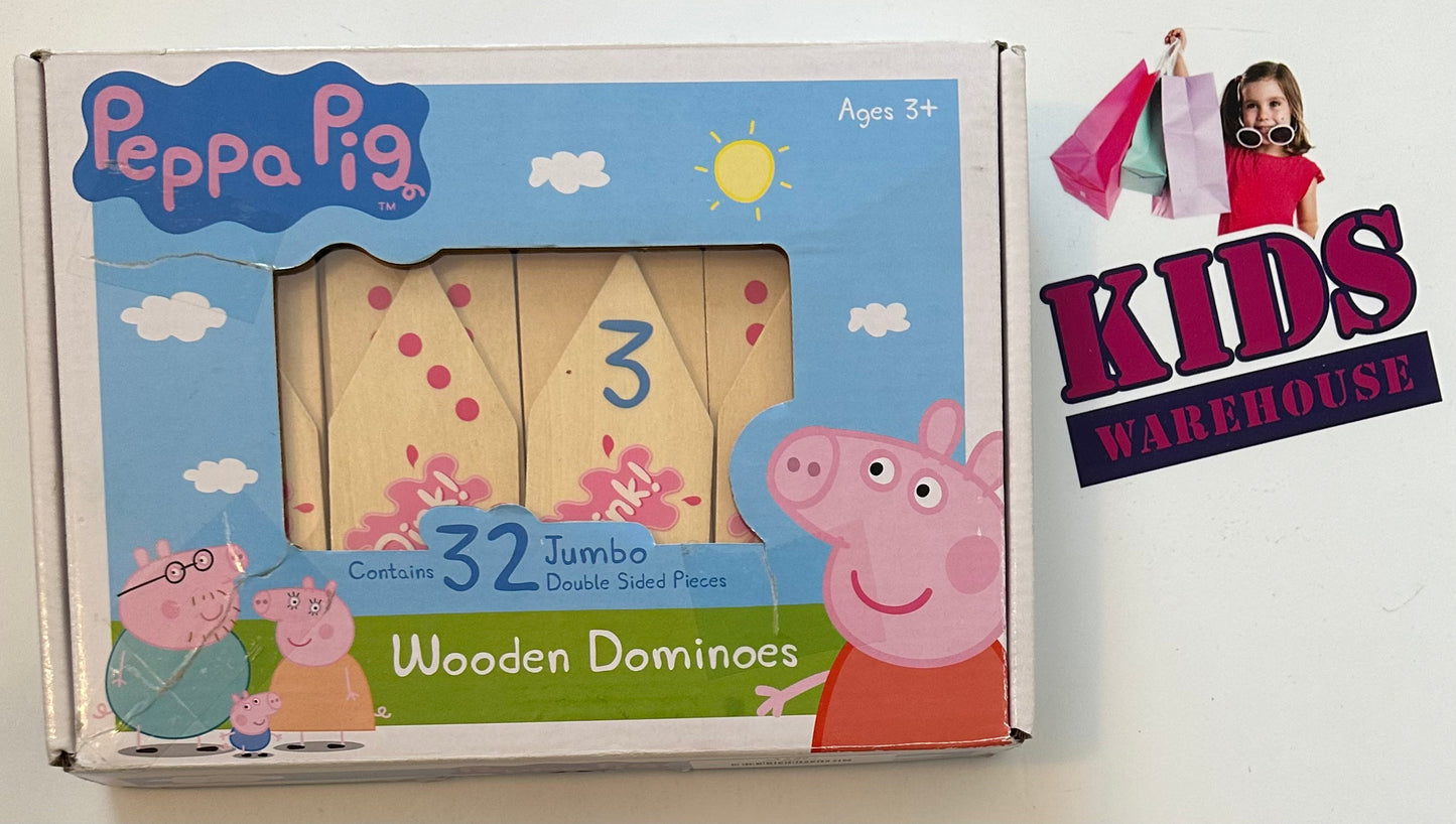 Peppa Pig Wooden Dominoes (Complete)