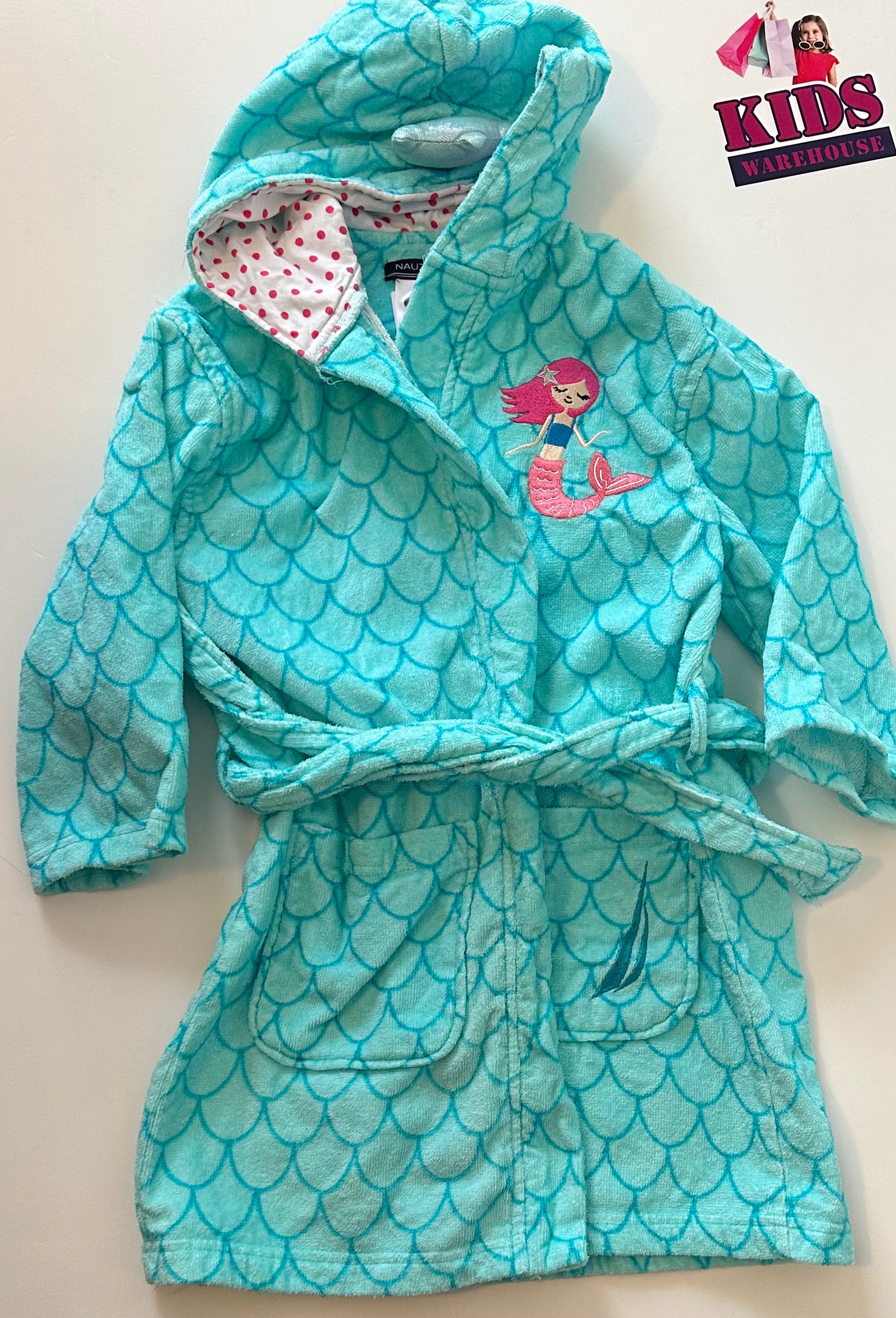 Nautica Towel Dressing Gown Size 5 Kids Warehouse AU