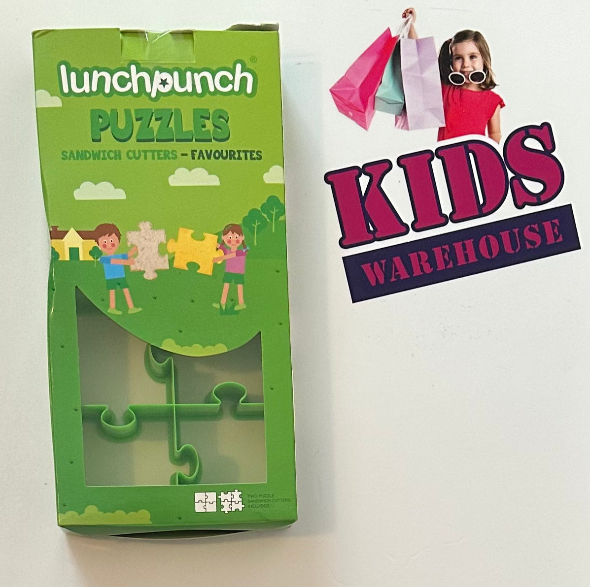 Lunch Punch Puzzles Sandwich Cutters -Favourites