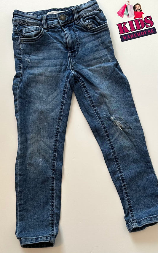 Cotton On Stretch Distressed Denim Size 5