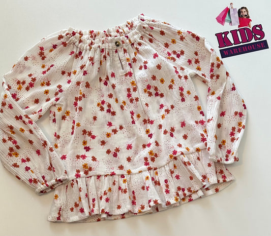 Floral Top Size 4