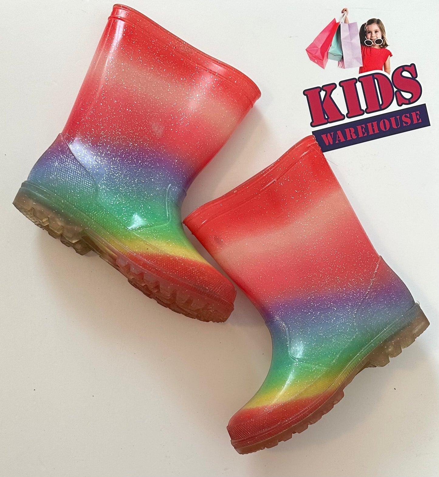 Light up top gumboots target
