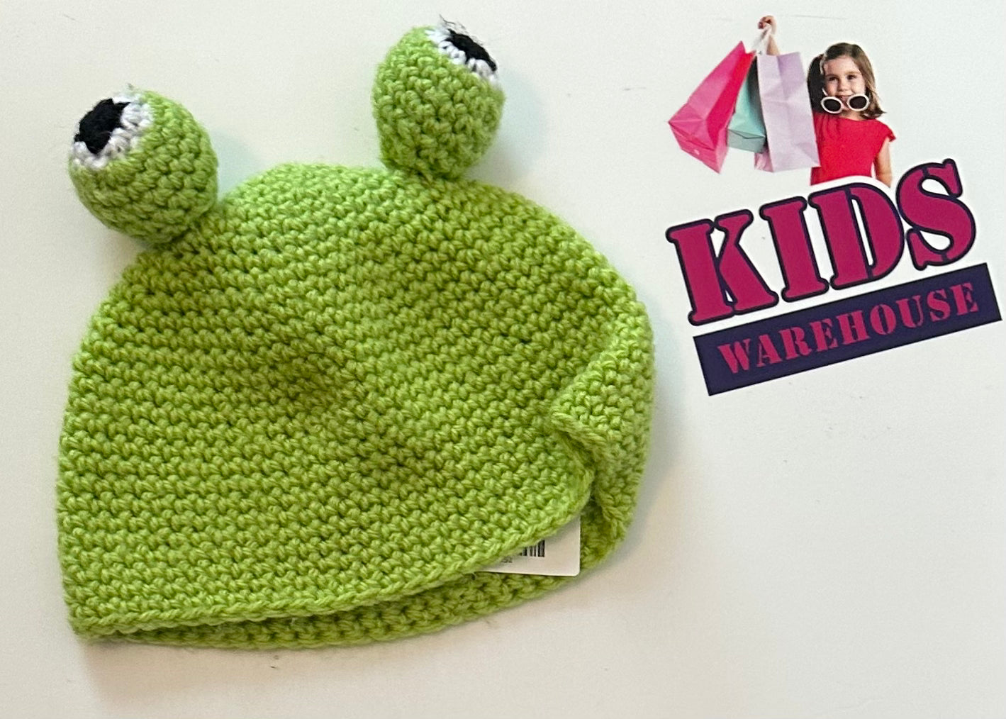 Frog Knit Beanie Size Toddler