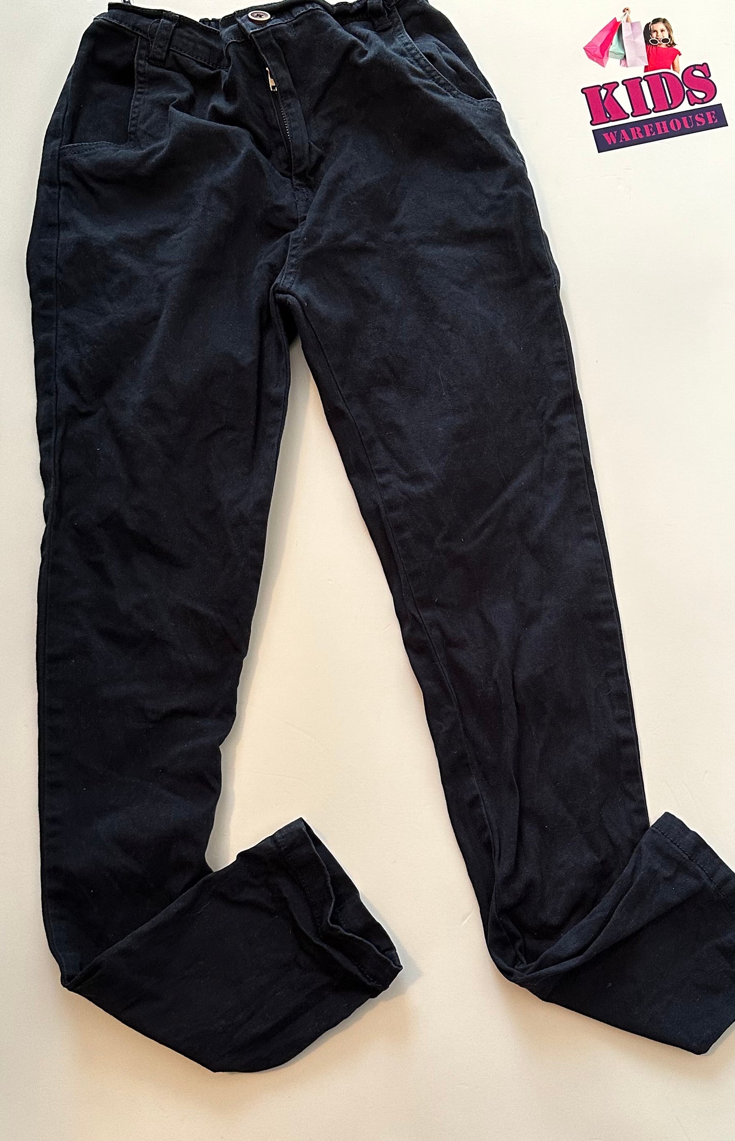 Minoti Navy Chino Pants Size 11-12