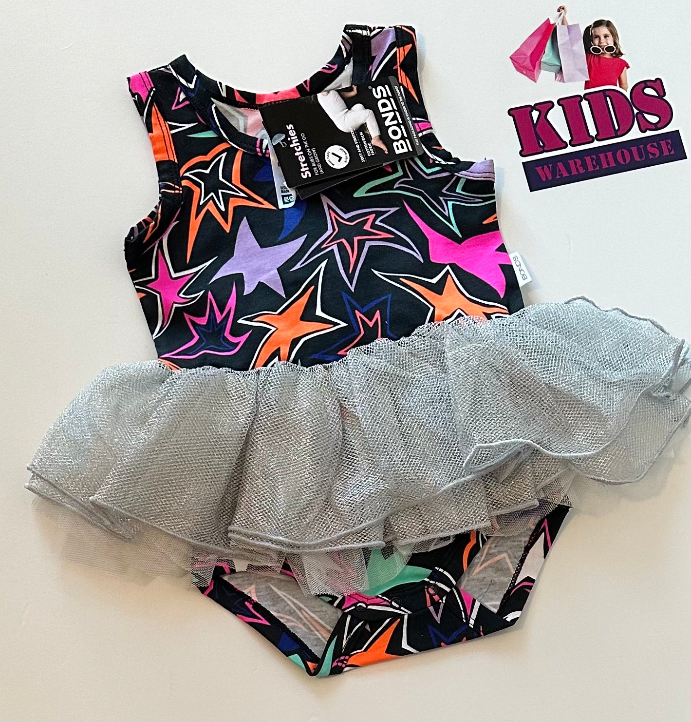 New Bonds Star Tutu Dress Size 0