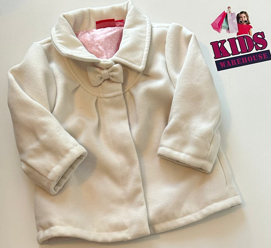 Sprout White & Pink Thick Jackets Size 1
