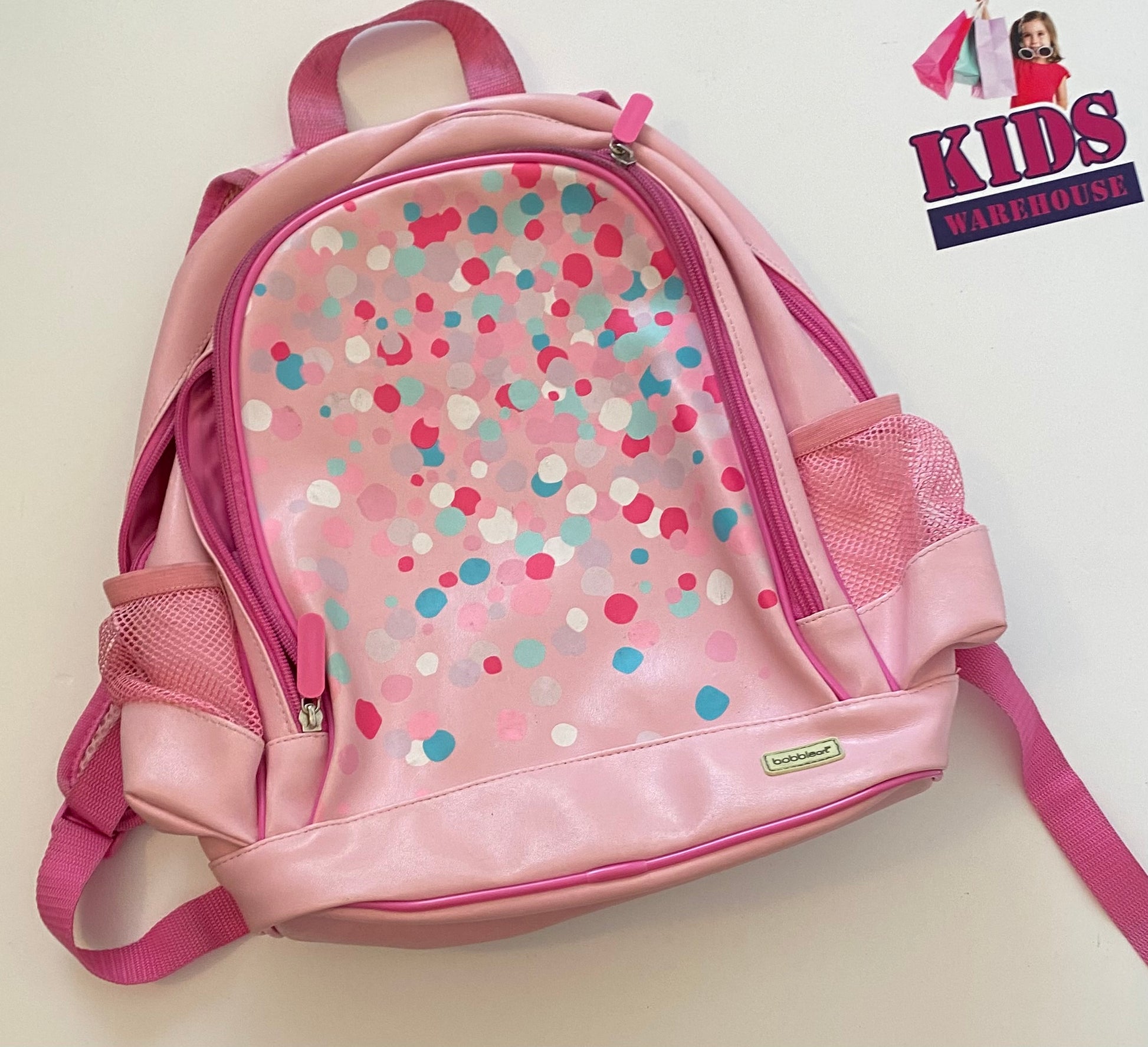 Bobbleart Pink Kids Backpack – Kids Warehouse AU