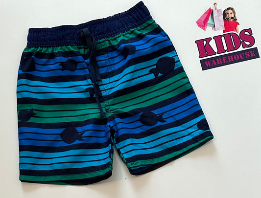 Wave Zone Striped Shorts Size 0