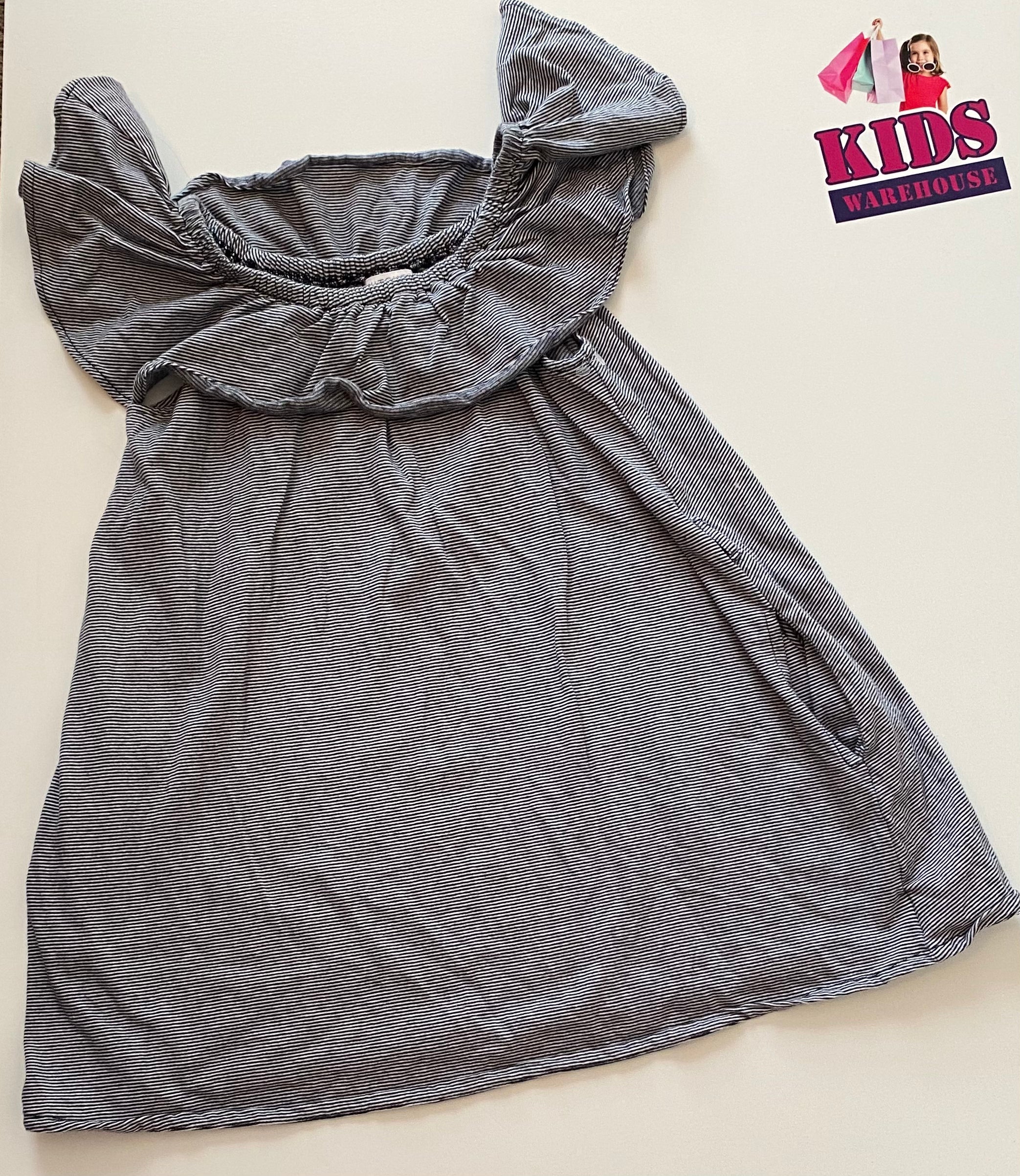 Witchery Striped Dress Size 4 – Kids Warehouse AU