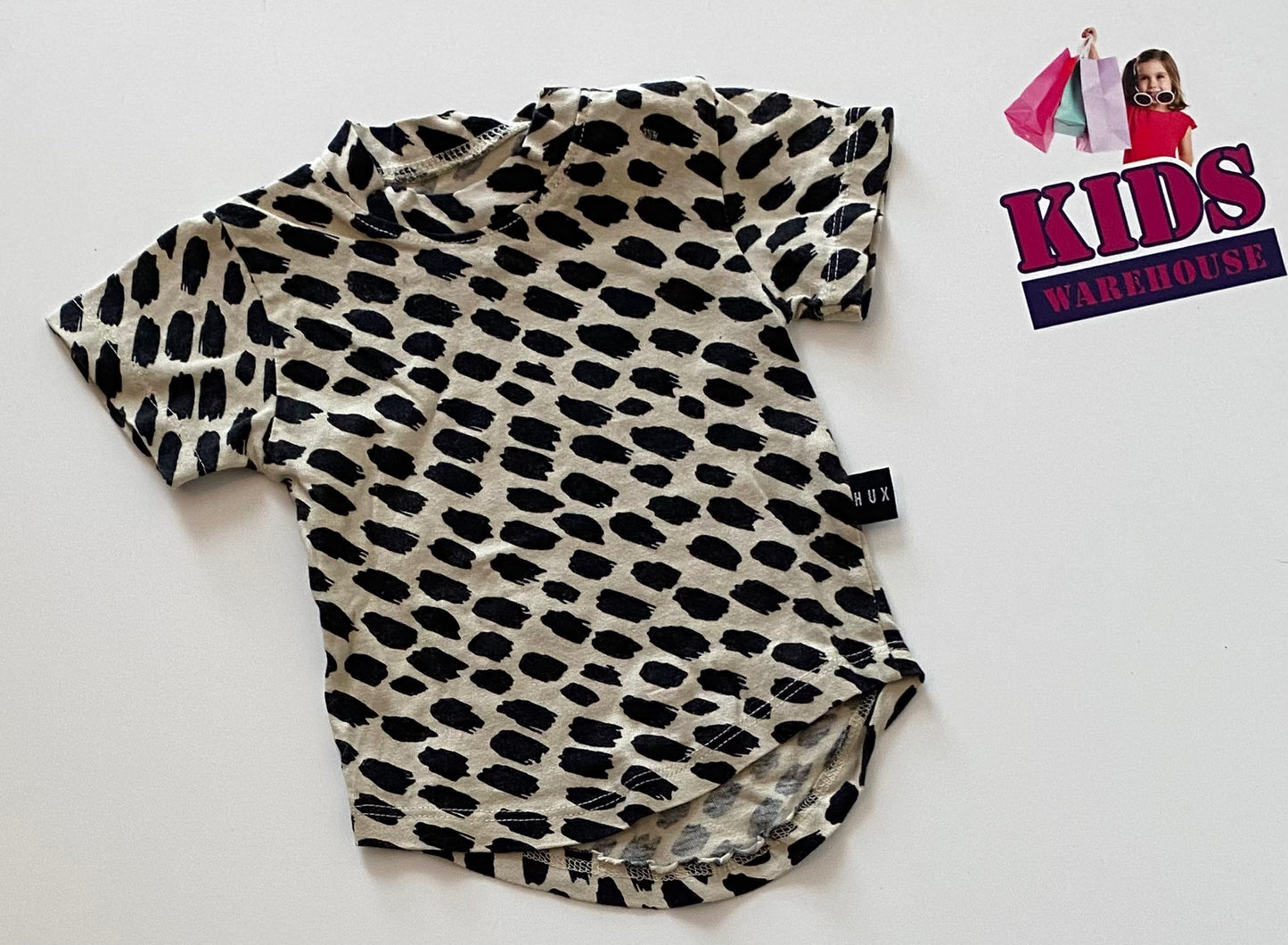 Hux Baby Leopard Tee Size 000