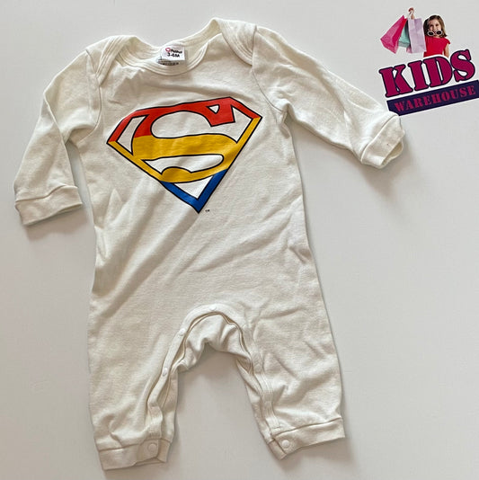 Pat Pat Superman Jumpsuit Size 00