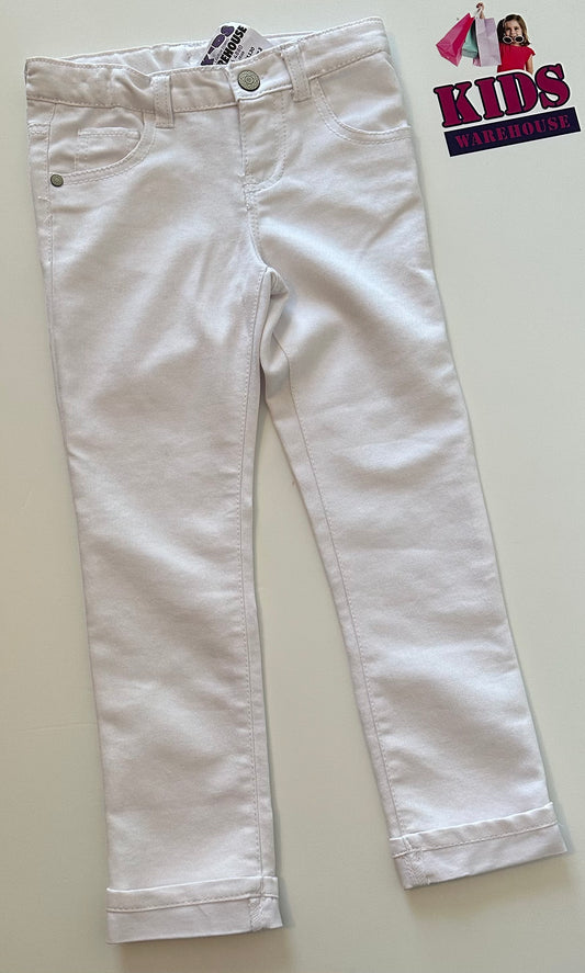 Kids R Is White Stretch Denim Size 5