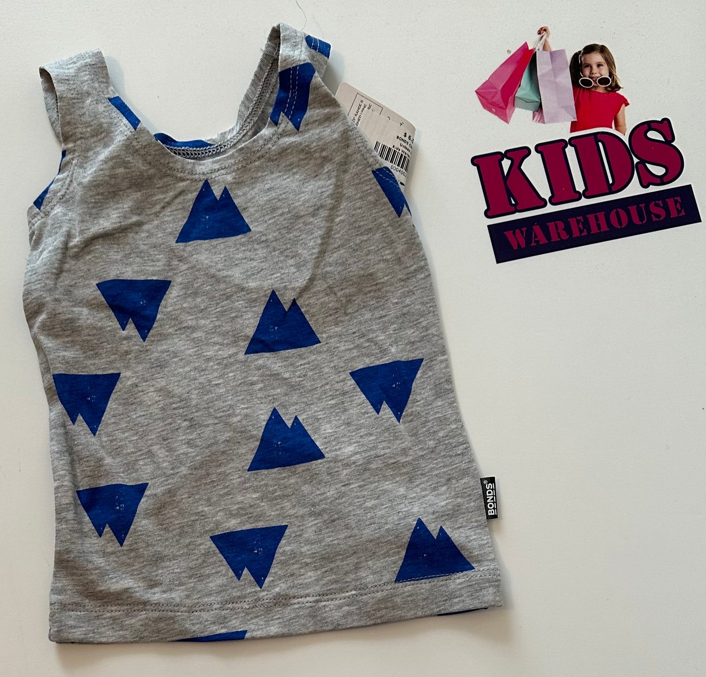 New Bonds Chesty Grey/Blue Size 00