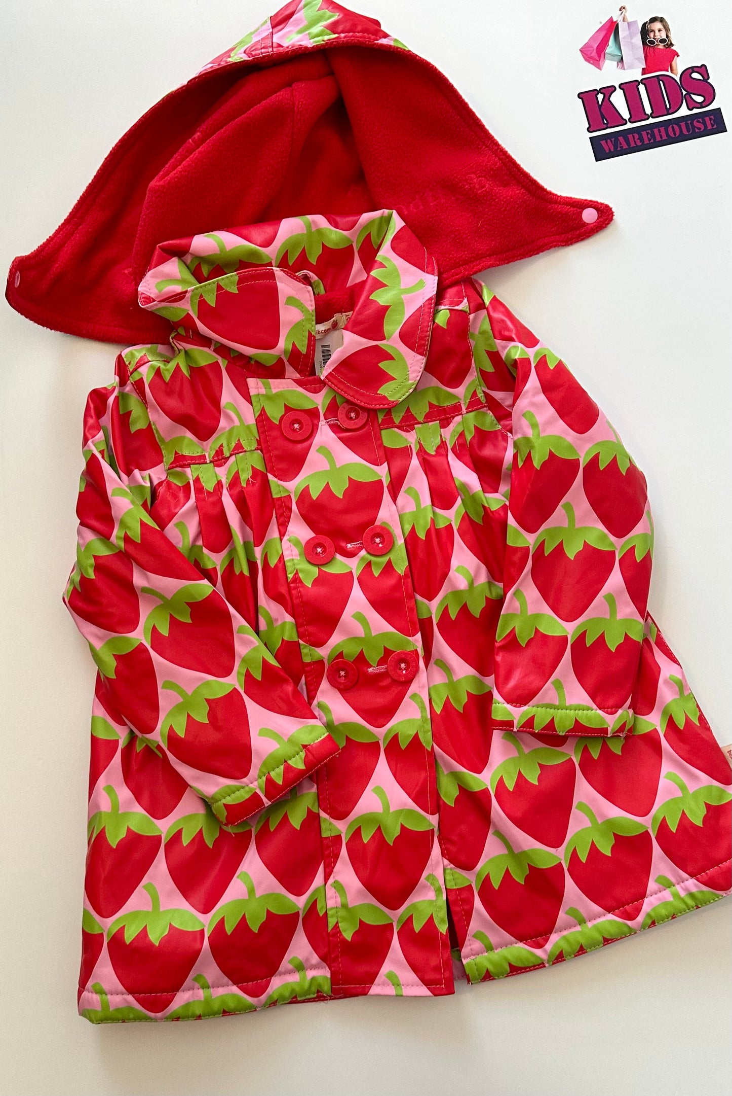 Beauty and the Bib Strawberry Jacket Size 4/5