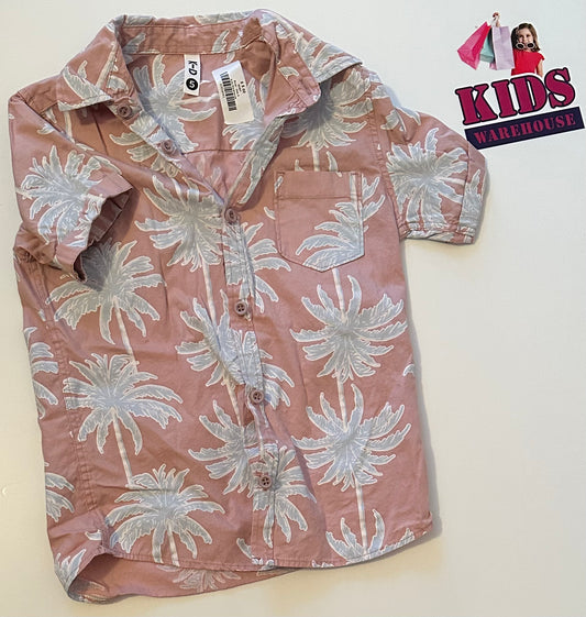 Palm Tree Shirt Size 5