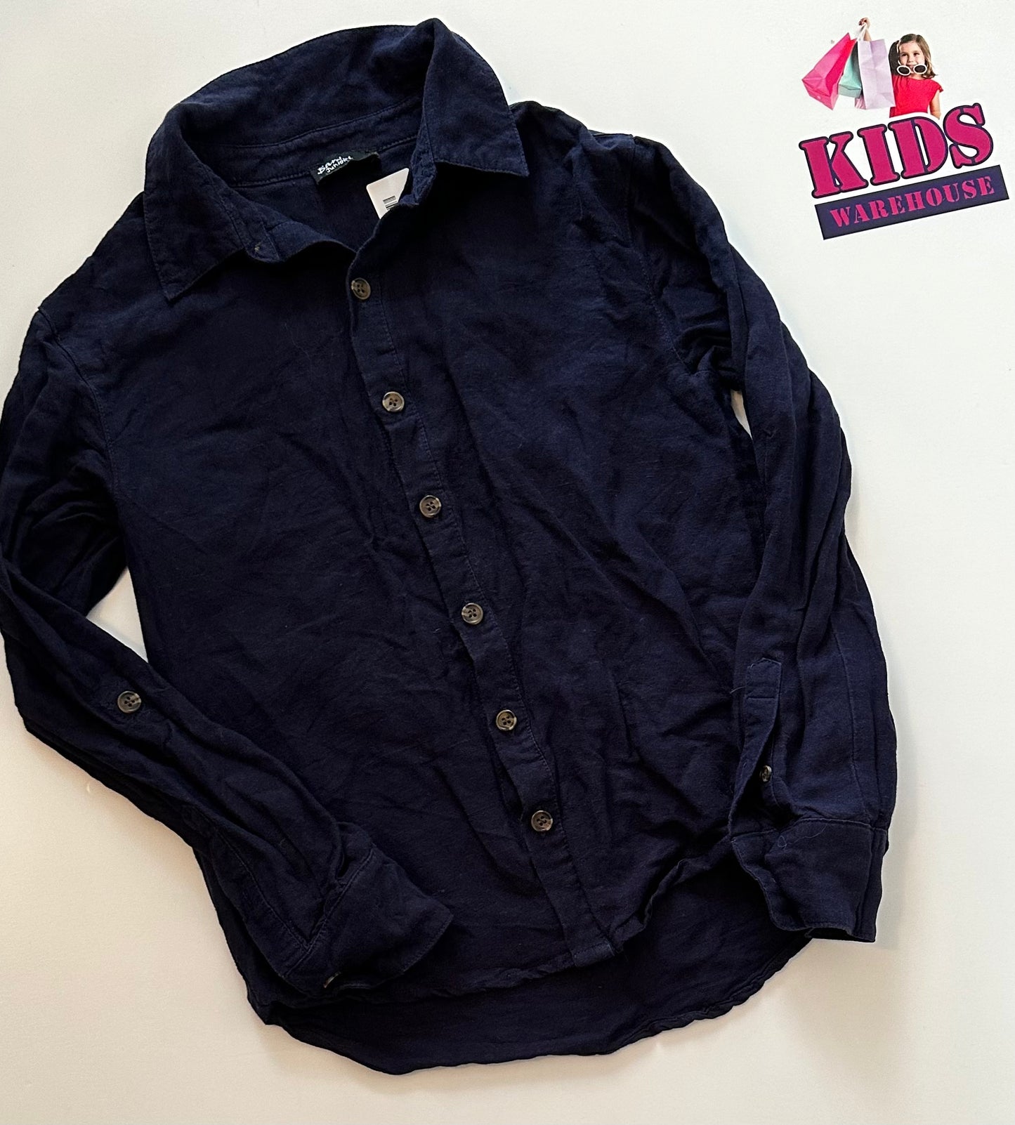 Bardot Junior Navy Shirt Size 8