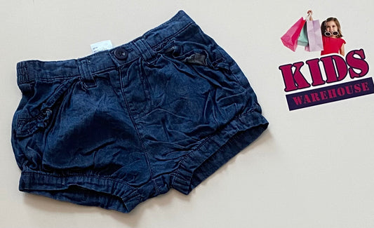 Denim Soft Shorts Size 00