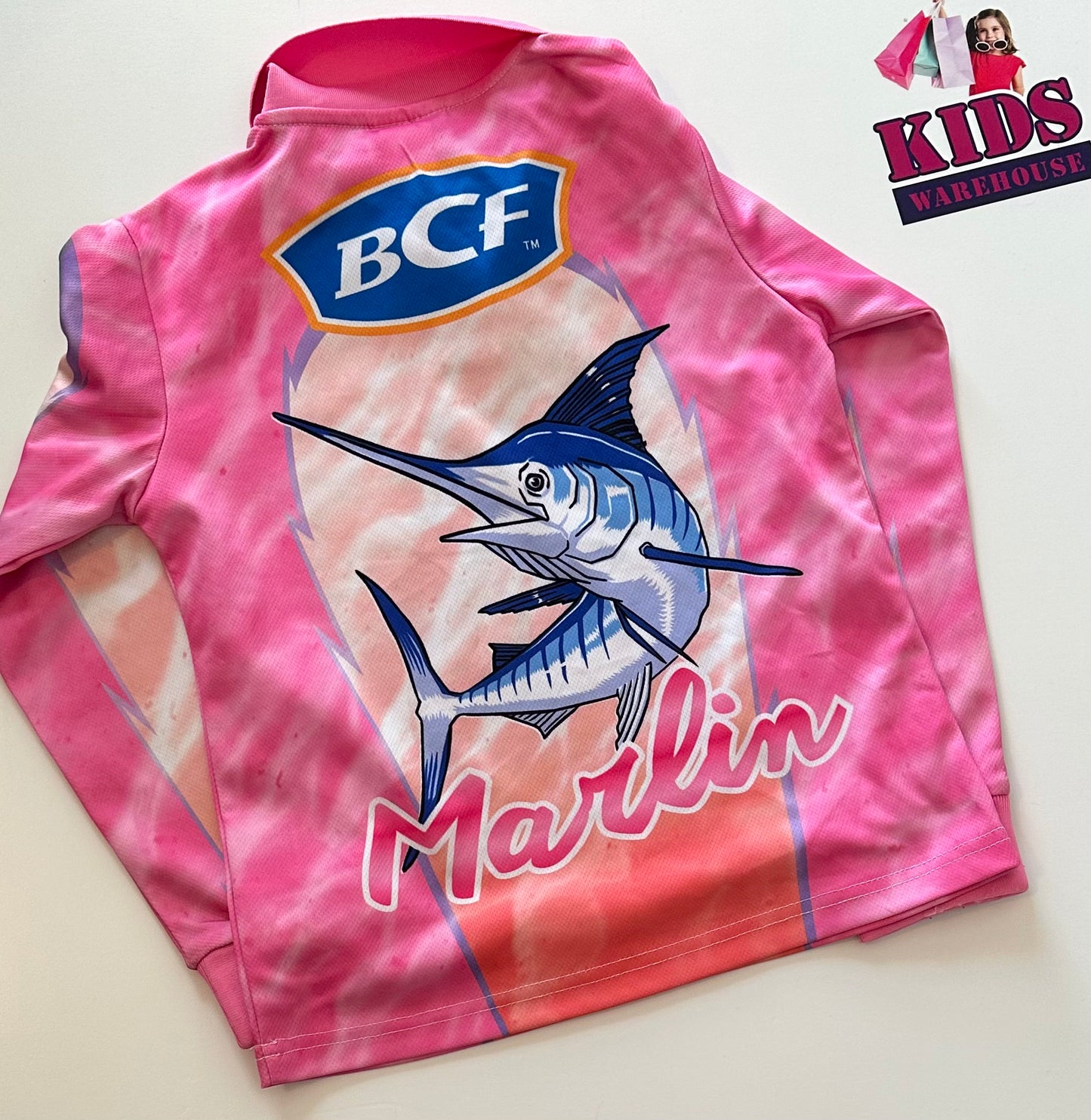 BCF Pink Marlin Top Size 7