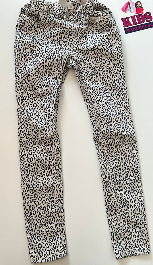 Target Leopard Denim Size 10