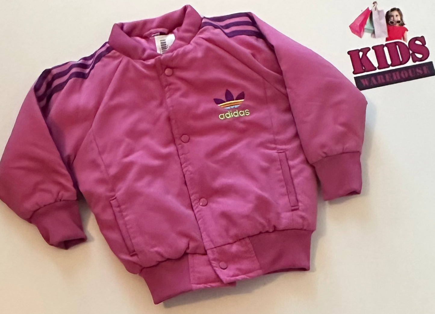 Adidas bomber best sale jacket kids