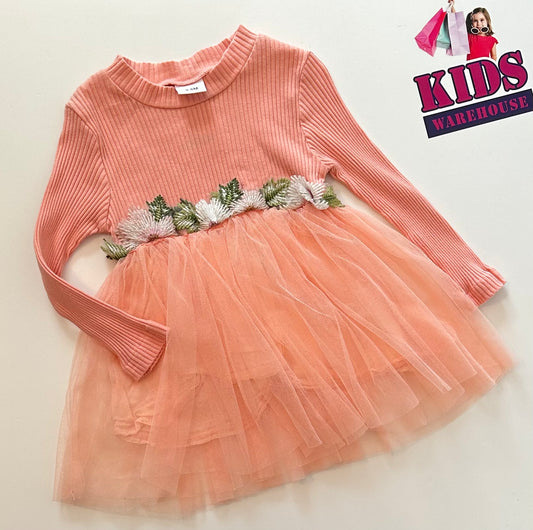 Peach Tutu Dress Size 00