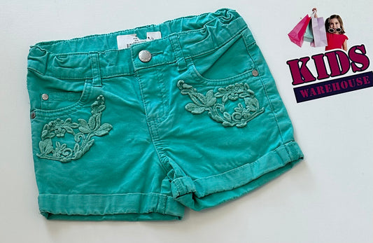 Target Green with Lace Trim Shorts Size 5