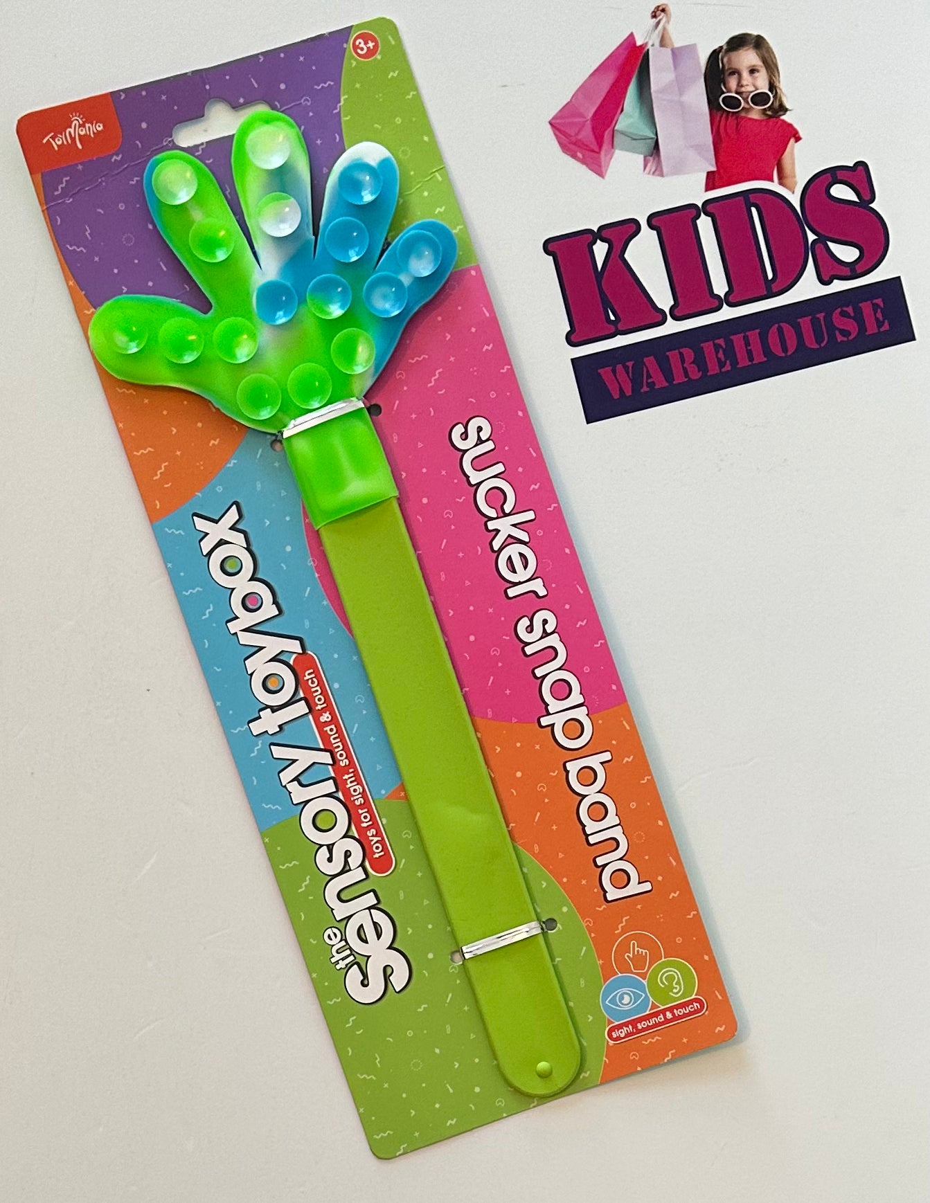 New The Sensory Toy Box Sucker Snap Band