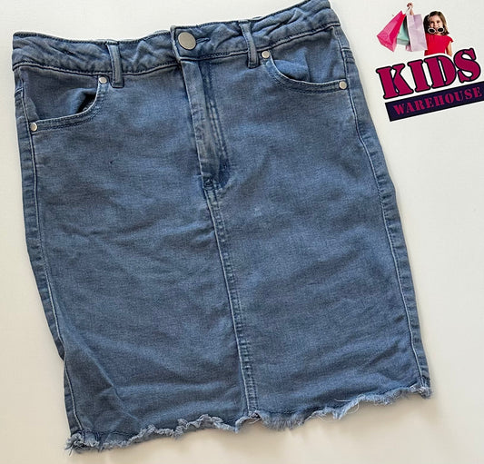 Stretch Denim Skirt Size 10