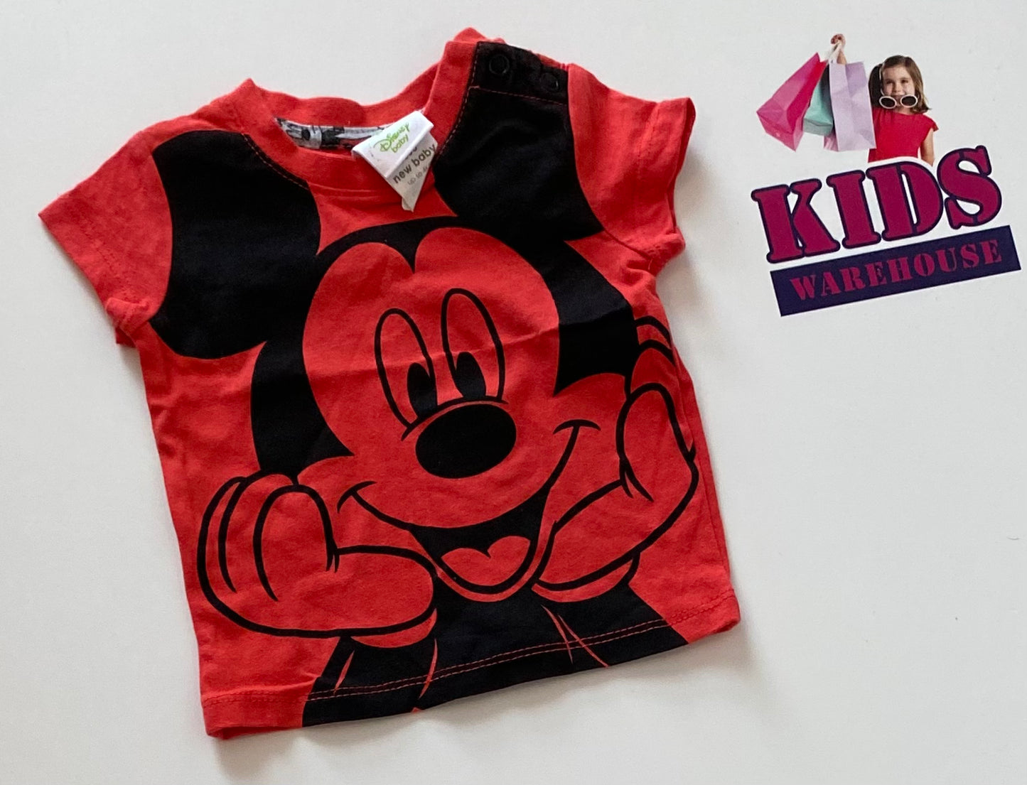 Disney Baby Mickey Mouse Tee Size 0000