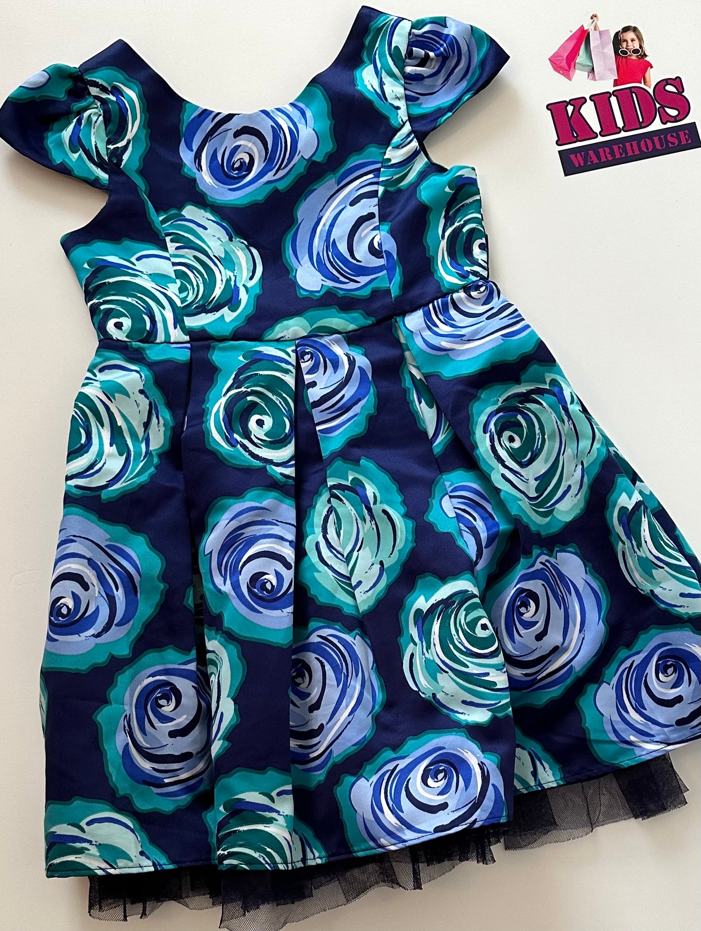 Sweet Heart Rose Blue Dress Size 5