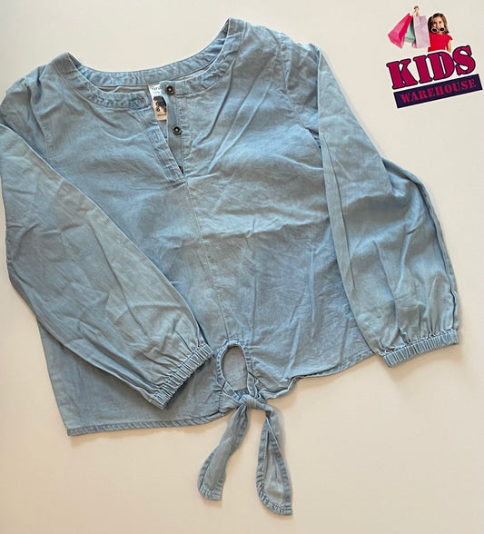 Denim Top Size 8